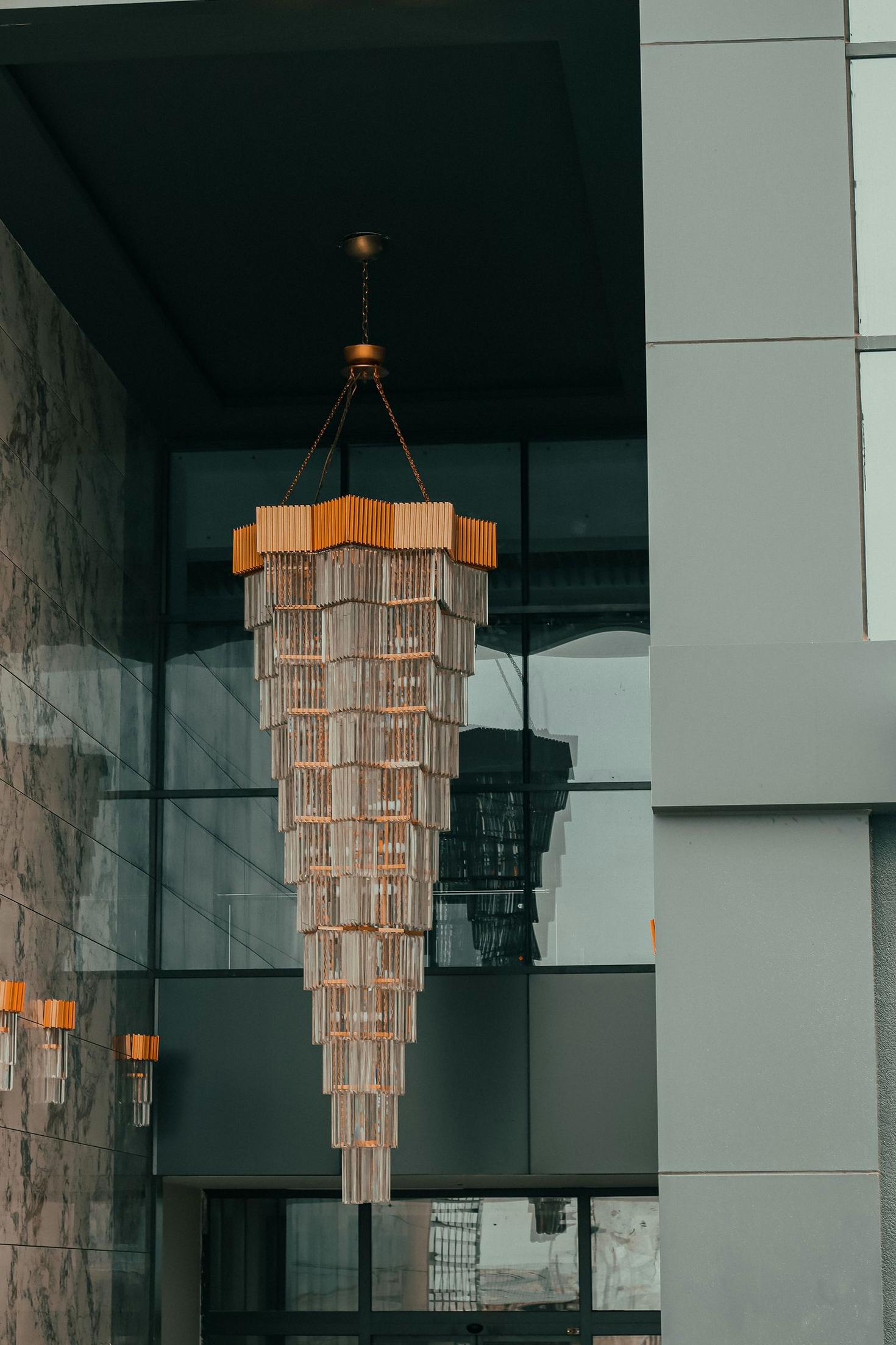 Commercial lobby installation