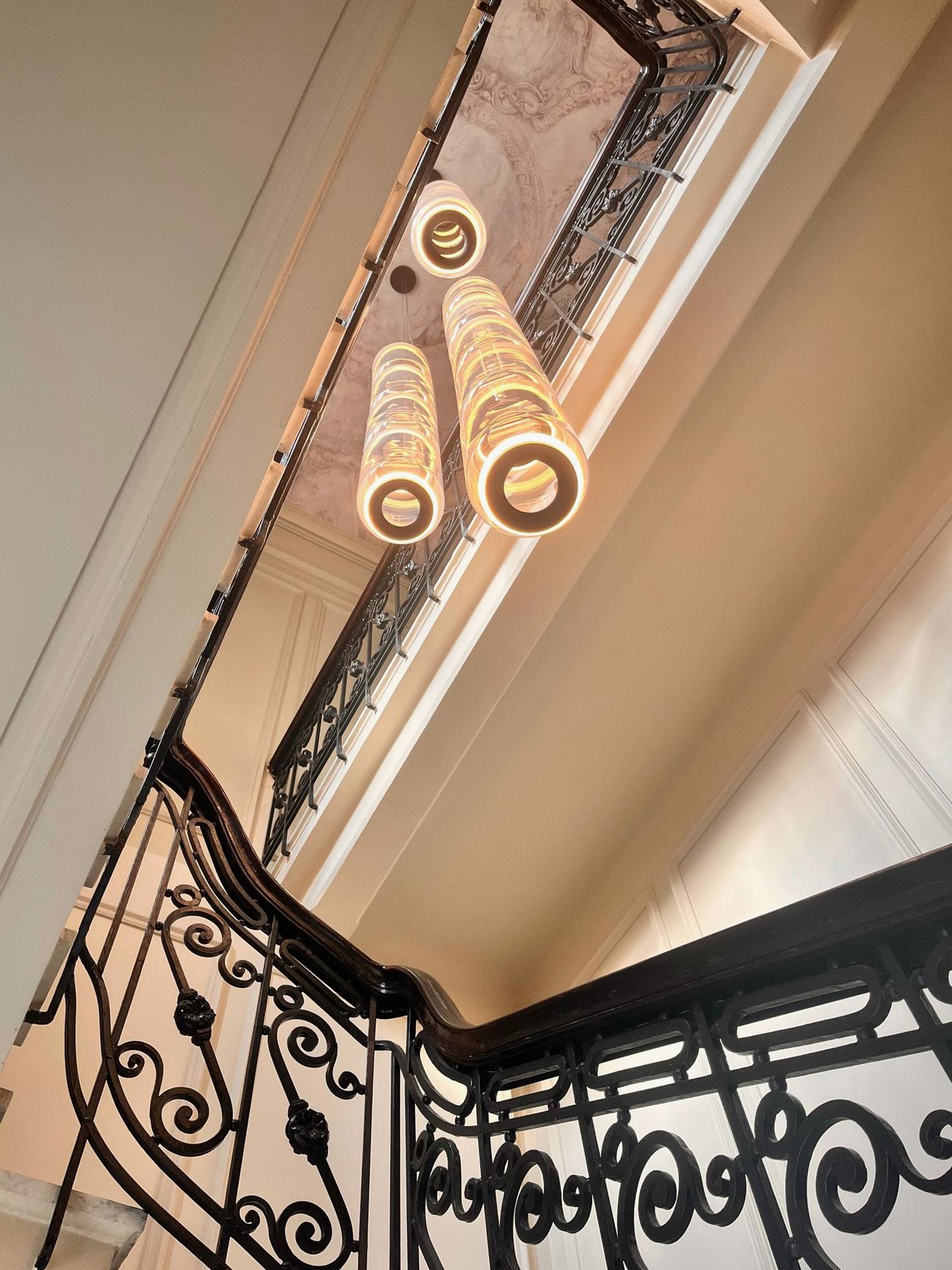 Grand staircase lighting