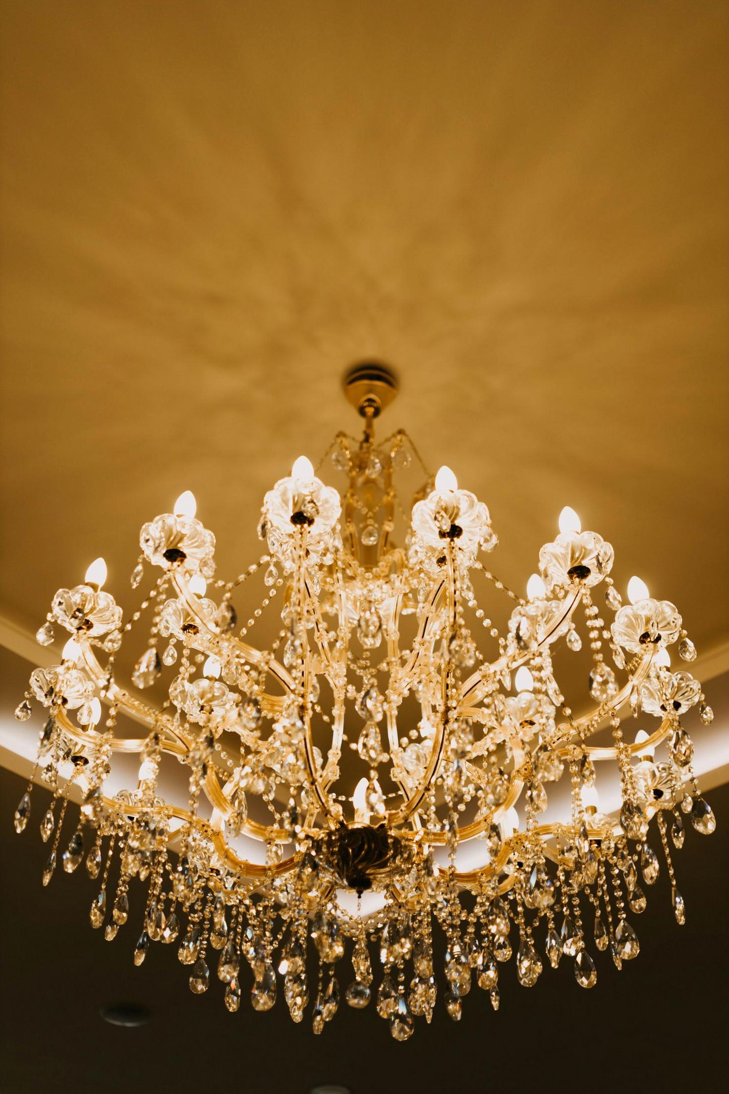 Grand Crystal Chandelier